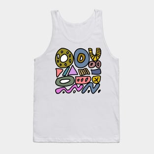 Doodle abstract Tank Top